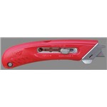 S4 Left Hand Safety Box Cutter, Red