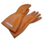 Class 2 Linesman Glove, Blk/Org, SZ12