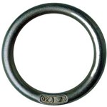 Steel O Ring Gold Chrom