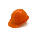 Hard Hat, 6pt Ratchet Suspension, Orange