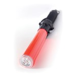 Flashlight Baton, Red, LED, 4-function