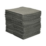 Sorbent Pads, 2-Ply Perforated Gray